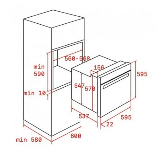 Духова шафа TEKA HLB8400PBK