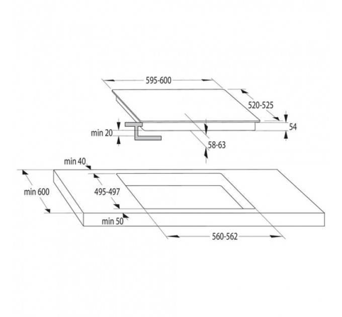 Варильна поверхня GORENJE IT643BX7