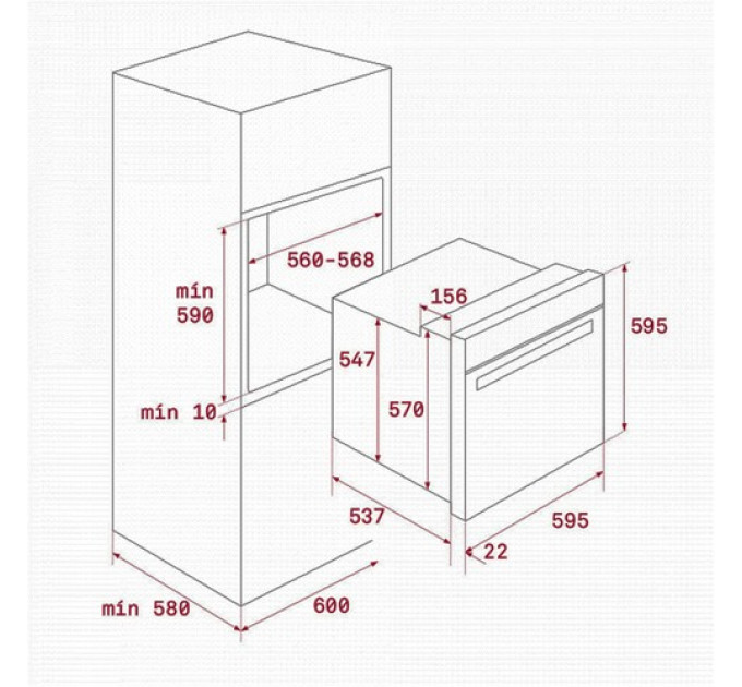 Духова шафа TEKA HLB8600ST