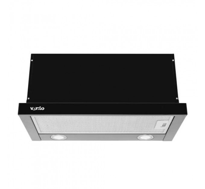 Витяжка VENTOLUX GARDA 60 BK (1100) LED