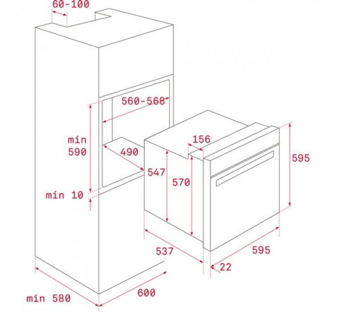 Духова шафа TEKA HLB8400ST