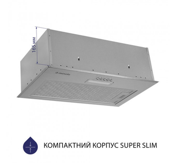 Витяжка MINOLA HBI 5614 I 1000 LED