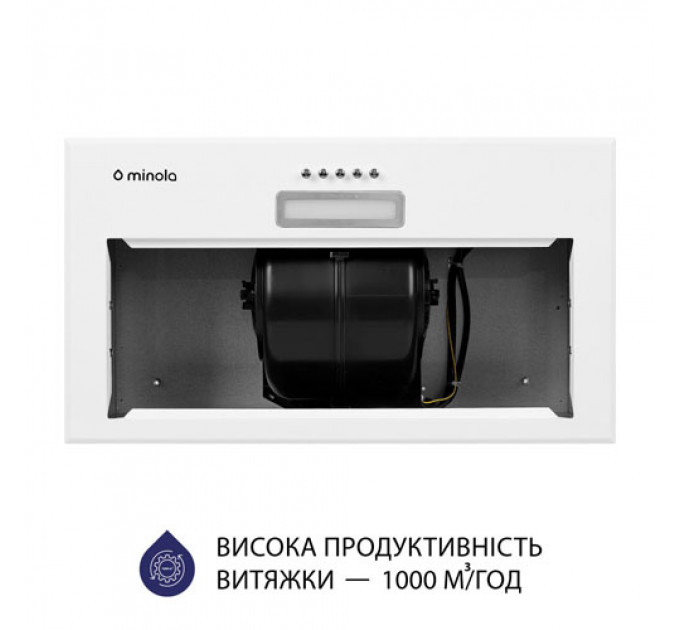 Витяжка MINOLA HBI 5614 WH 1000 LED