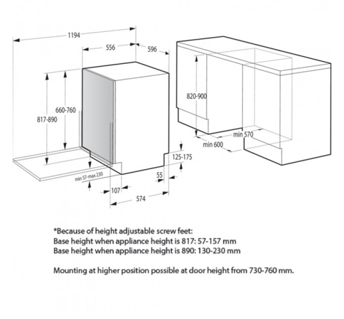 Посудомийна машина GORENJE GV661D60