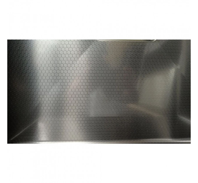 Кухонна мийка FABIANO Quadro 53 Celldecor Nano Graphite