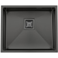 Кухонна мийка FABIANO Quadro 53 Celldecor Nano Graphite