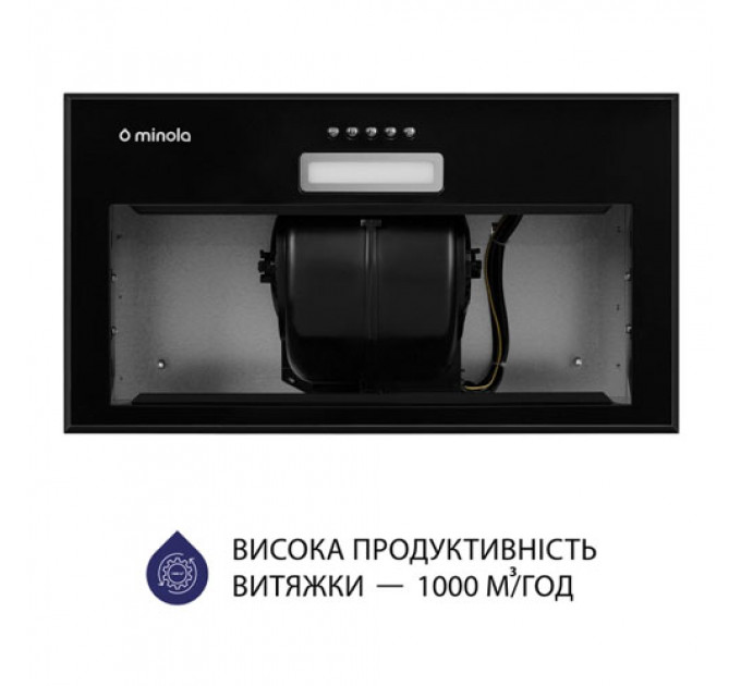 Витяжка MINOLA HBI 5614 BL 1000 LED