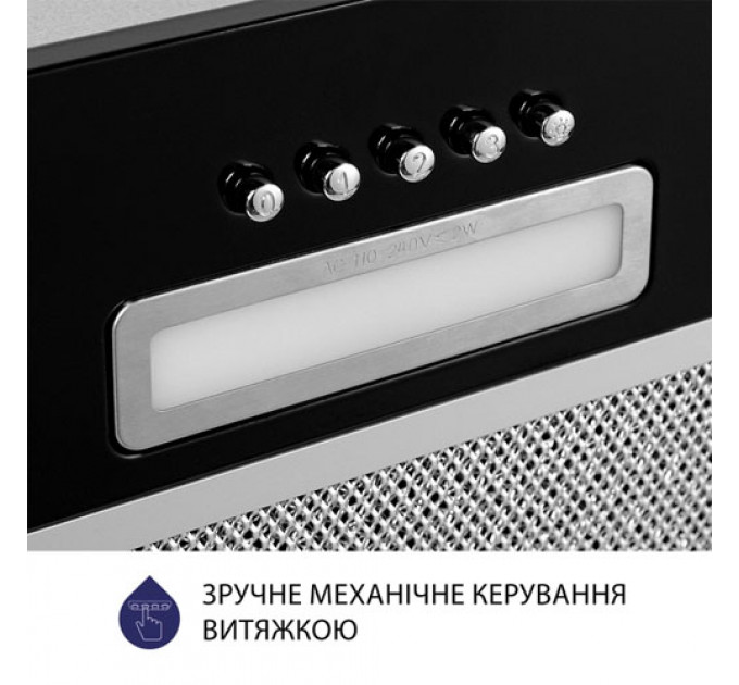 Витяжка MINOLA HBI 5614 BL 1000 LED