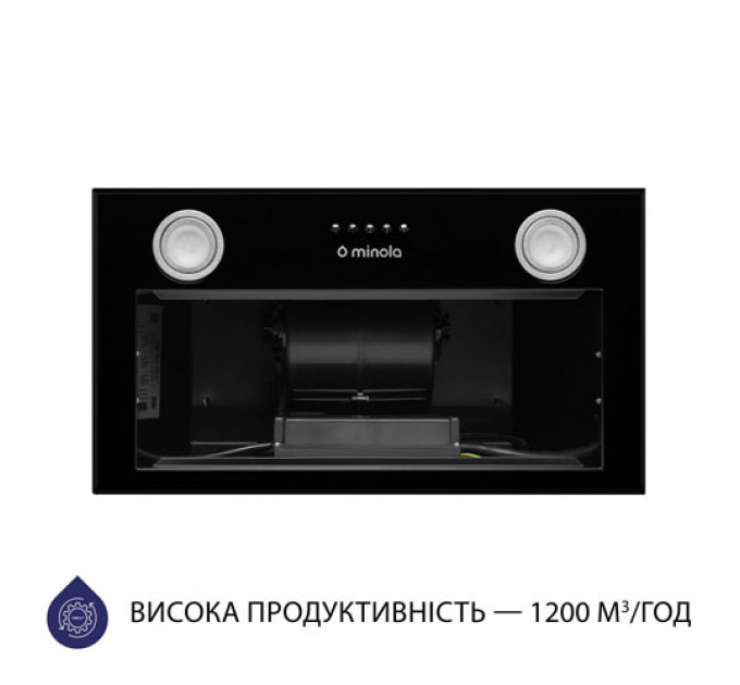 Витяжка MINOLA HBI 5722 BL 1200 LED