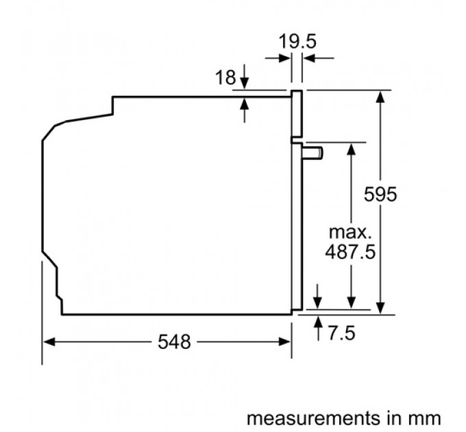 Духова шафа BOSCH HBG7341W1