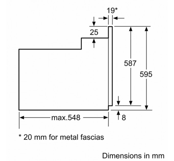 Духова шафа BOSCH HBF512BB1T