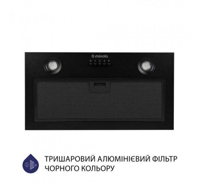 Витяжка MINOLA HBI 52042 BL 700 LED