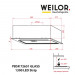 Витяжка WEILOR PBSR 72651 GLASS BL 1300 LED Strip 