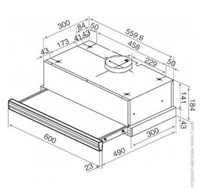 Витяжка TEKA CNL 3 2002 BL