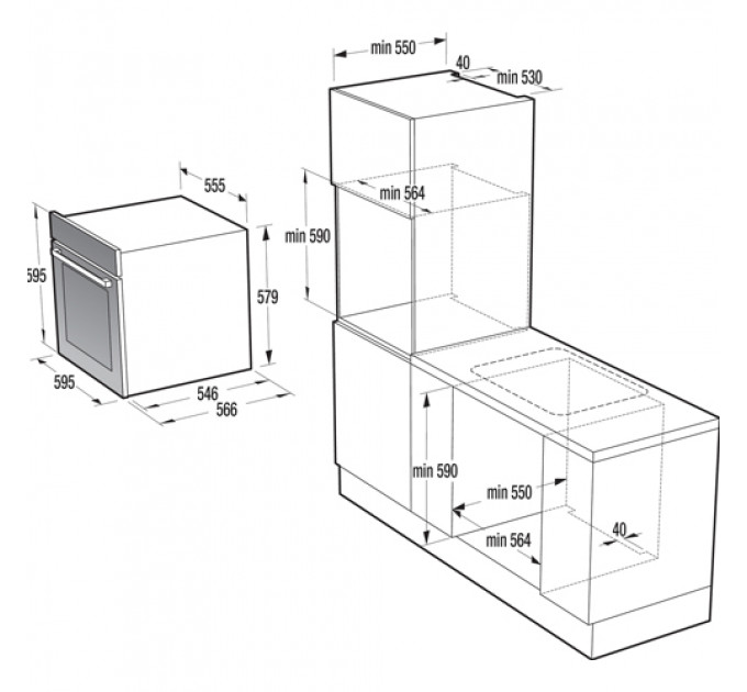 Духова шафа GORENJE BOP747ST