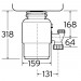 Подрібнювач харчових відходів INSINKERATOR MODEL 46-2