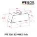Витяжка WEILOR PPE 5265 SS 1250 LED