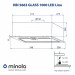 Витяжка MINOLA HBI5663IVGLASS1000LEDLine