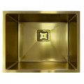 Кухонна мийка FABIANO Quadro 53 Celldecor Nano Gold