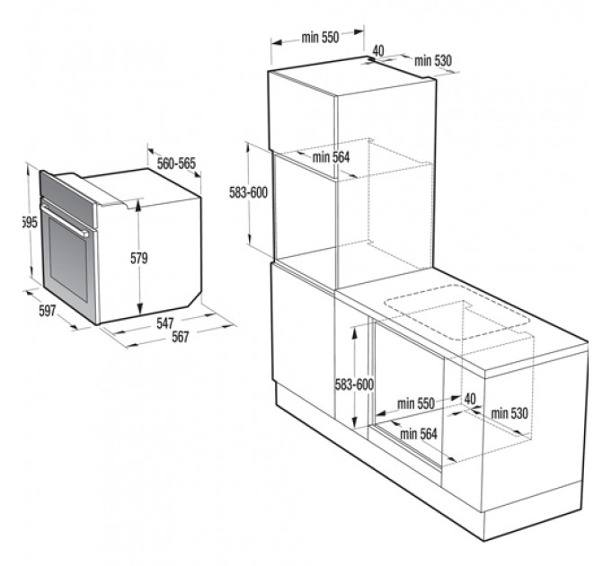 Духова шафа GORENJE BPS747A32XG