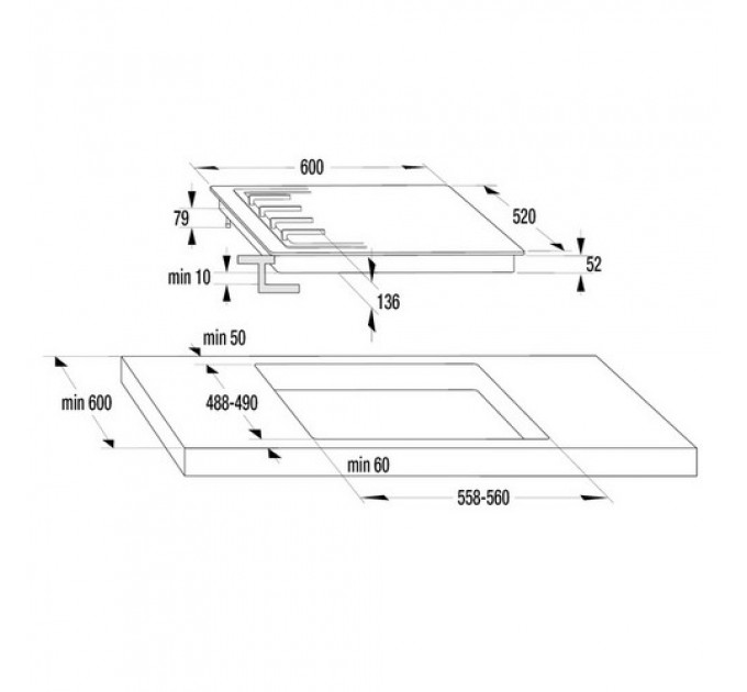 Варильна панель GORENJE G641 X