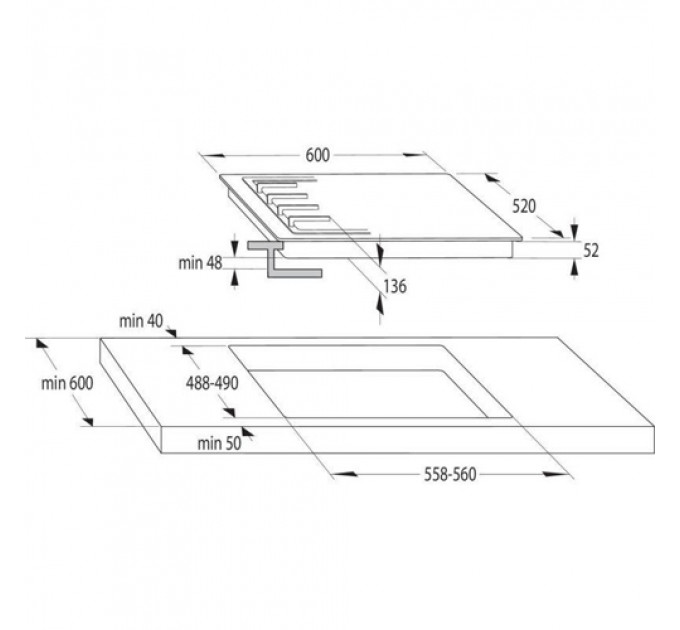 Варильна панель GORENJE GTW642 SYB