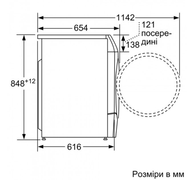 Пральна машина BOSCH WNC254A0ME