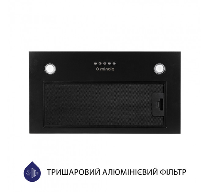 Витяжка MINOLA HBI53270BL800LED