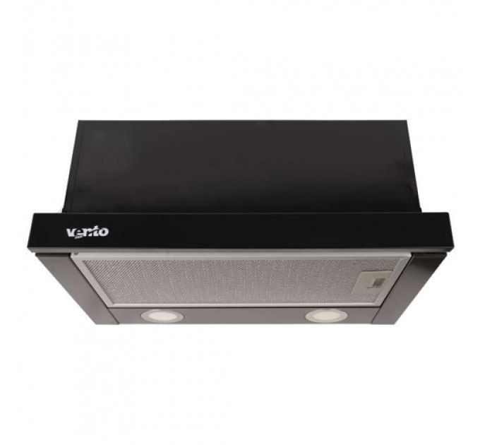 Витяжка VENTOLUX GARDA 50 BK (700) LED