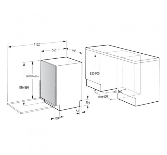 Посудомийна машина GORENJE GV642E60