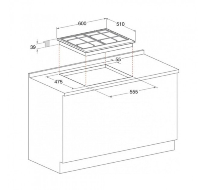 Варильна панель WHIRLPOOL GMT6422AN