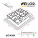 Варильна поверхня WEILOR GG W 604 WH