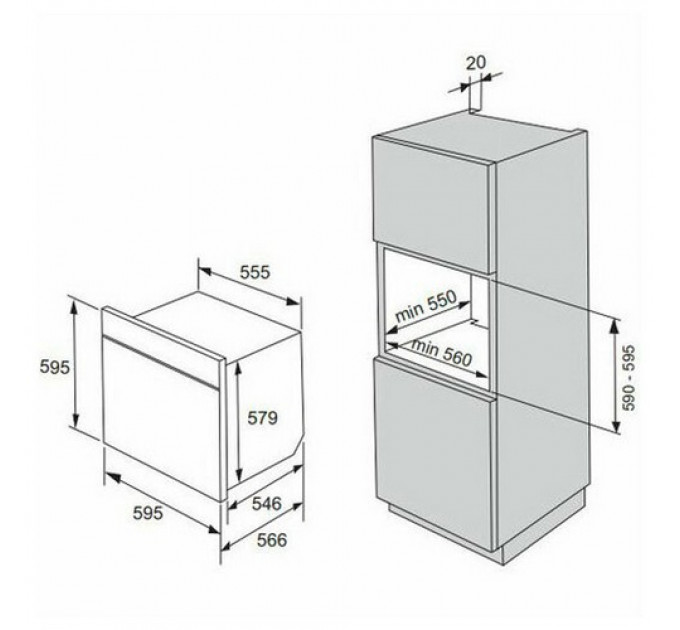 Духова шафа GORENJE BCS747S34X