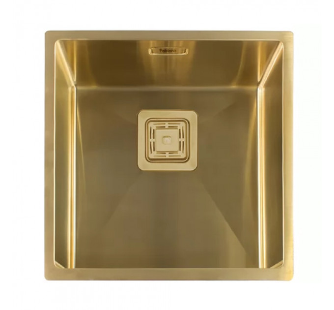 Кухонна мийка FABIANO Quadro 44 Nano Gold