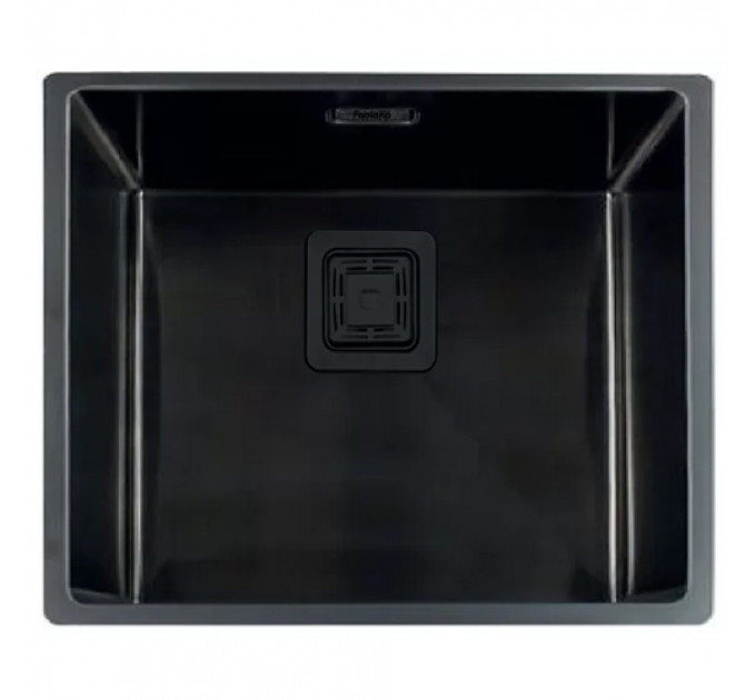 Кухонна мийка FABIANO Quadro 53 Nano Graphite R10