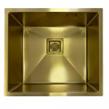 Кухонна мийка FABIANO Quadro 49 Celldecor Nano Gold