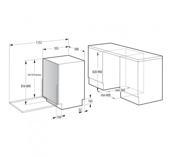 Посудомийна машина GORENJE GV16D