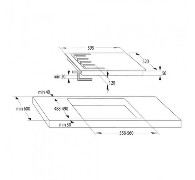 Варильна панель GORENJE GCI 691 BSC