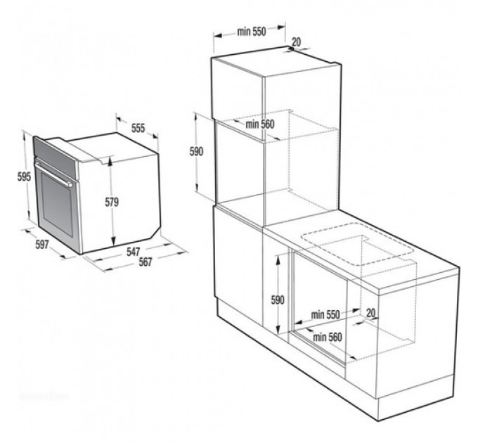 Духова шафа GORENJE GP898B