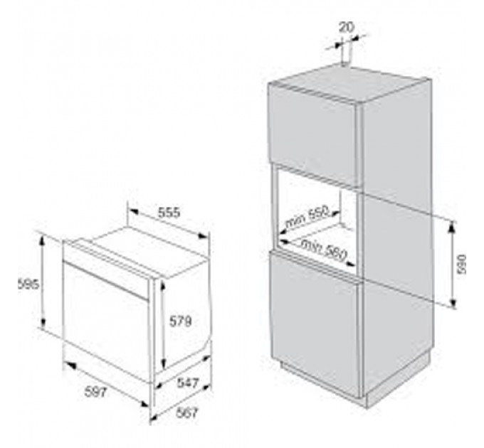 Духова шафа GORENJE BO735E20WG-M