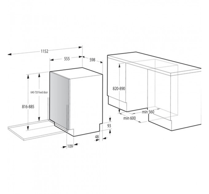 Посудомийна машина GORENJE GV642E90