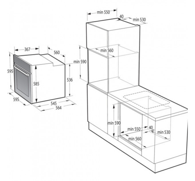 Духова шафа GORENJE BOS 6737 E06FBG