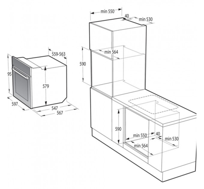 Духова шафа GORENJE BOPE759B