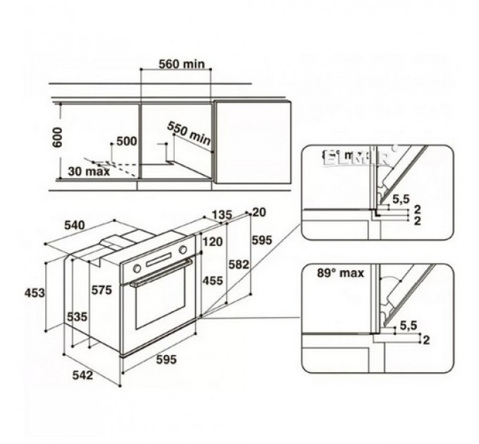 Духова шафа WHIRLPOOL AKP 785  X