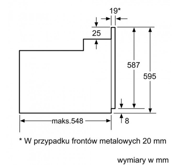 Духова шафа BOSCH HBF114ES0