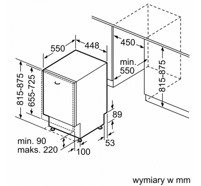 Посудомийна машина BOSCH SPV4HMX10E