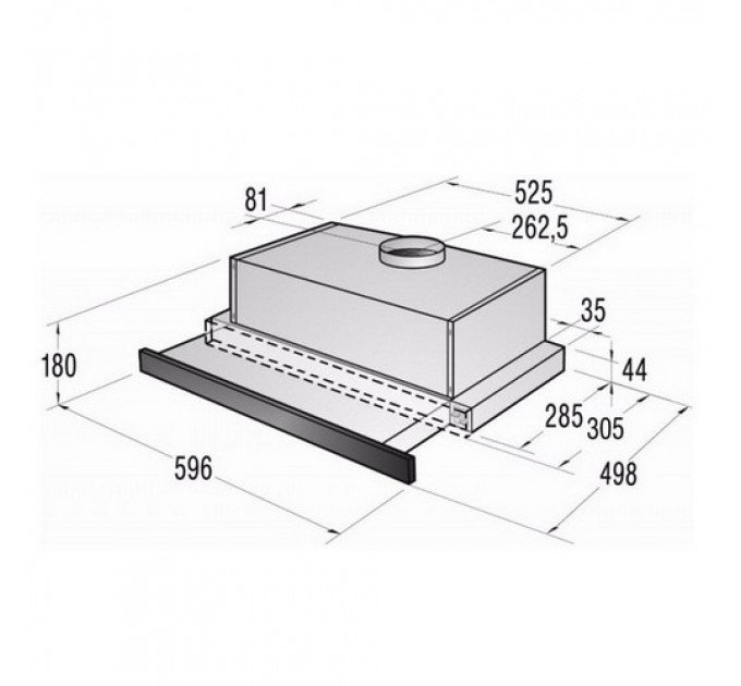 Витяжка GORENJE DKF 2600 MW