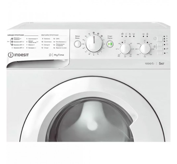 Пральна машина INDESIT OMTWSC51052W UA