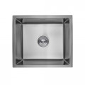 Кухонна мийка KRONER KRP PVD Schwarze - 4843HM (3.0/1.0мм)