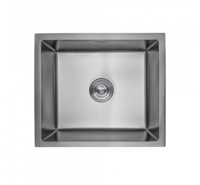 Кухонна мийка KRONER KRP PVD Schwarze - 4843HM (3.0/1.0мм)